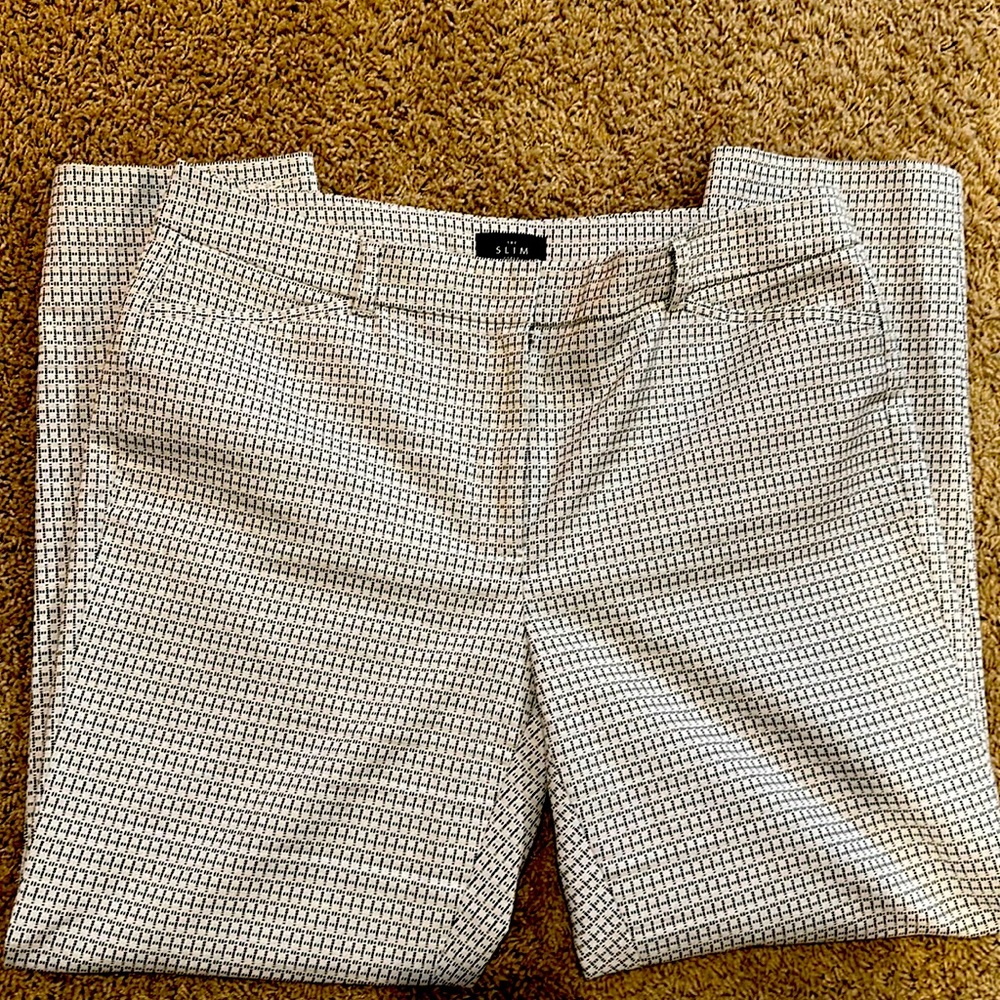 STEM Women's Gray Patterned Pants - image 1